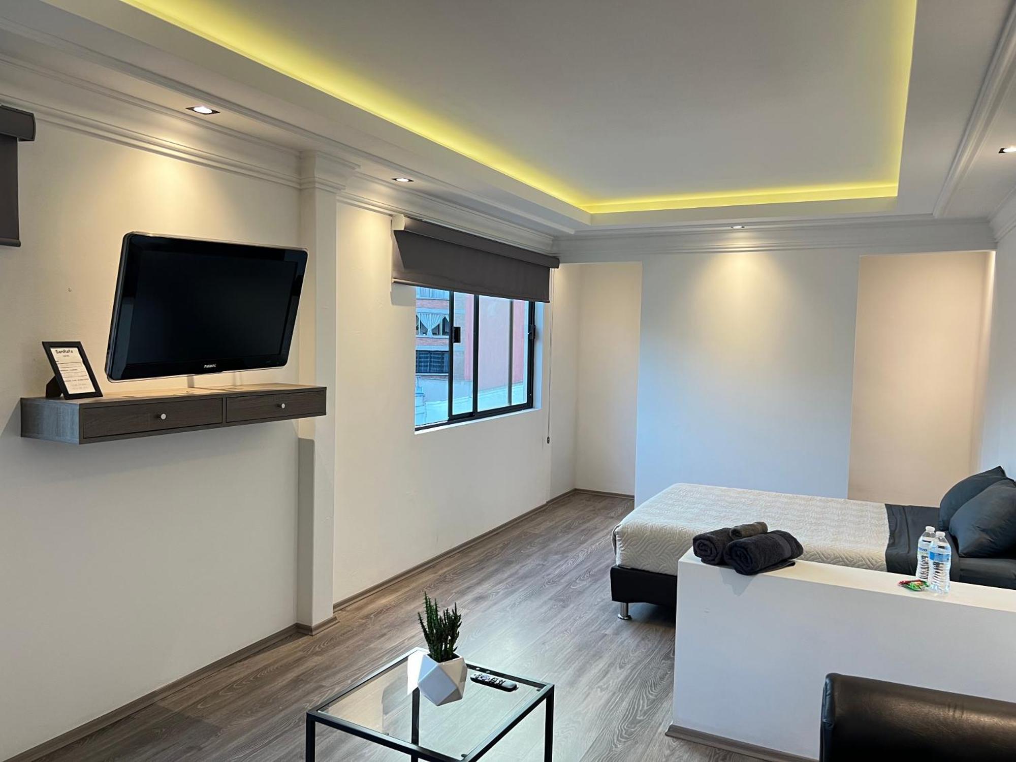 Sanrafa Home Office Suites 墨西哥城 外观 照片